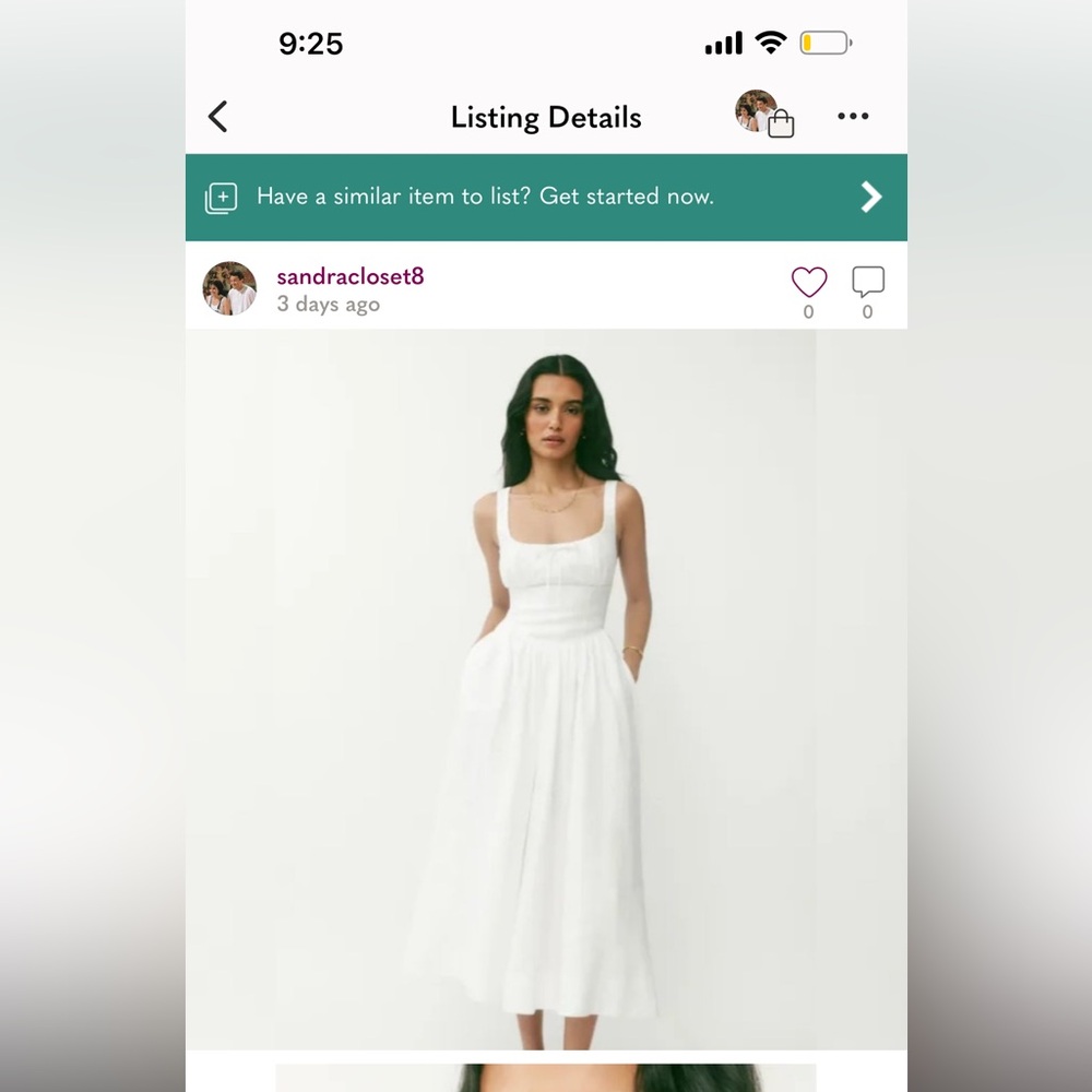 DO NOT BUY FROM THIS USER.  DRESSES are FAKE! and the prices are high!